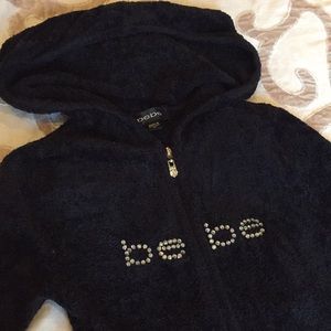 Glamorous Black Chemise BeBe zip up hoodie.